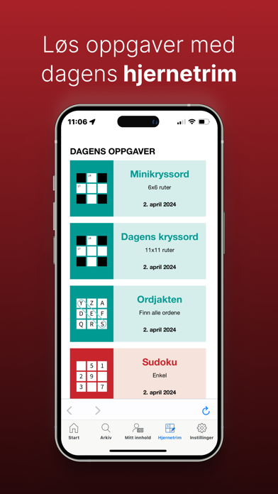 Dagsavisen e-avis Screenshot
