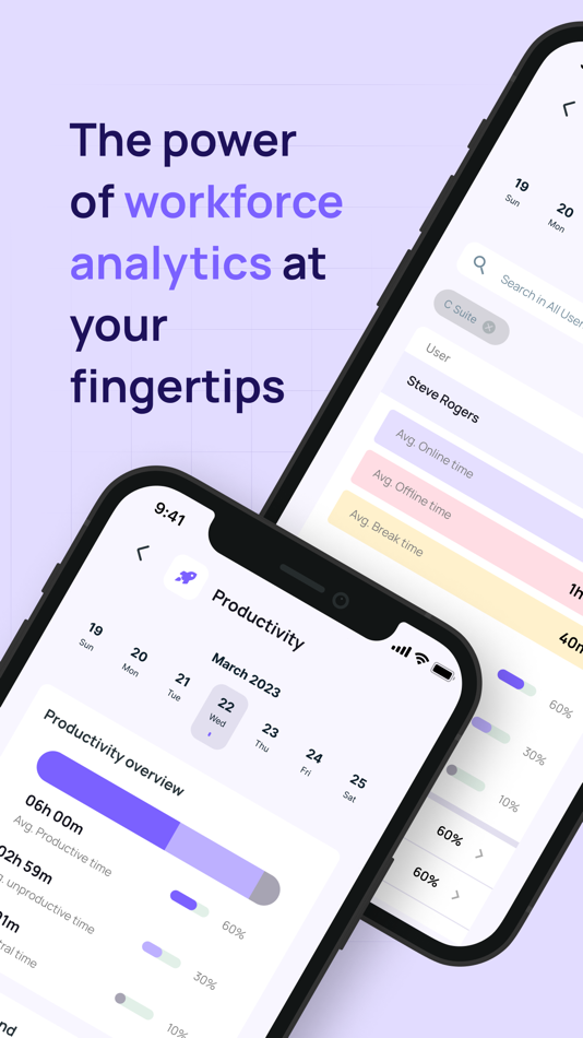 #3. We360.ai - Workforce Analytics (iOS) 由: Zenstack Pvt. Ltd.