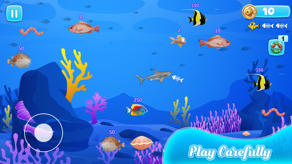 #2. Fish Eat Fish-Attack & Survive (iOS) 来自: Aysha Sehar