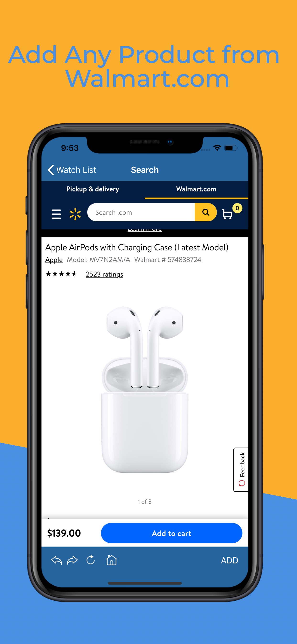 Price Tracker for Walmart