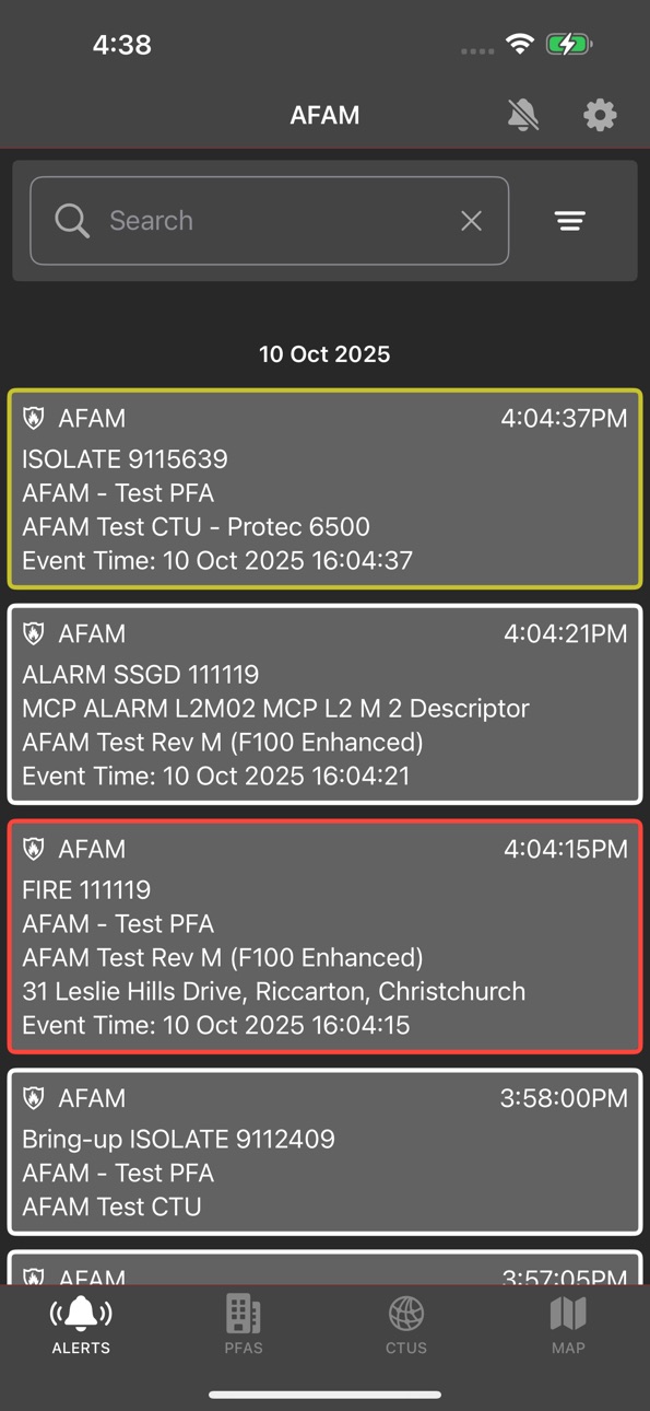 iPhone screenshot