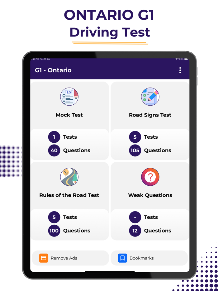 G1 Ontario Practice Test