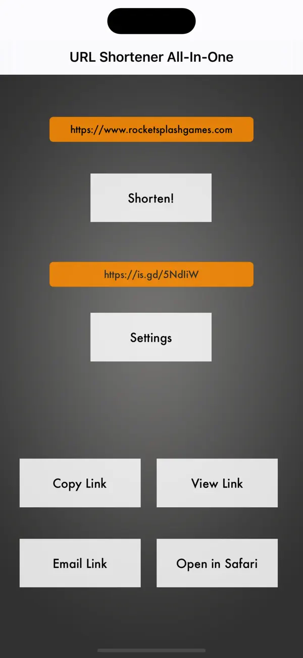 Screenshot #3 pour URL Shortener All-In-One