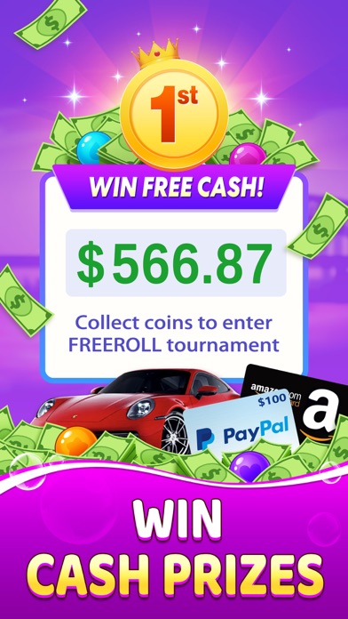 Bubble Clash: Cash Prizes iPhone screenshot 4 - Games app