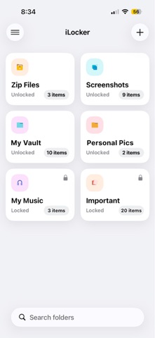 Lock it - Hide Photos, Files Screenshot 2 of 3