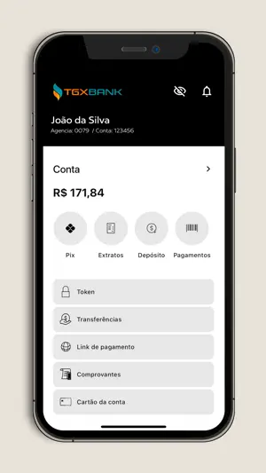 TGX Bank screenshot 2