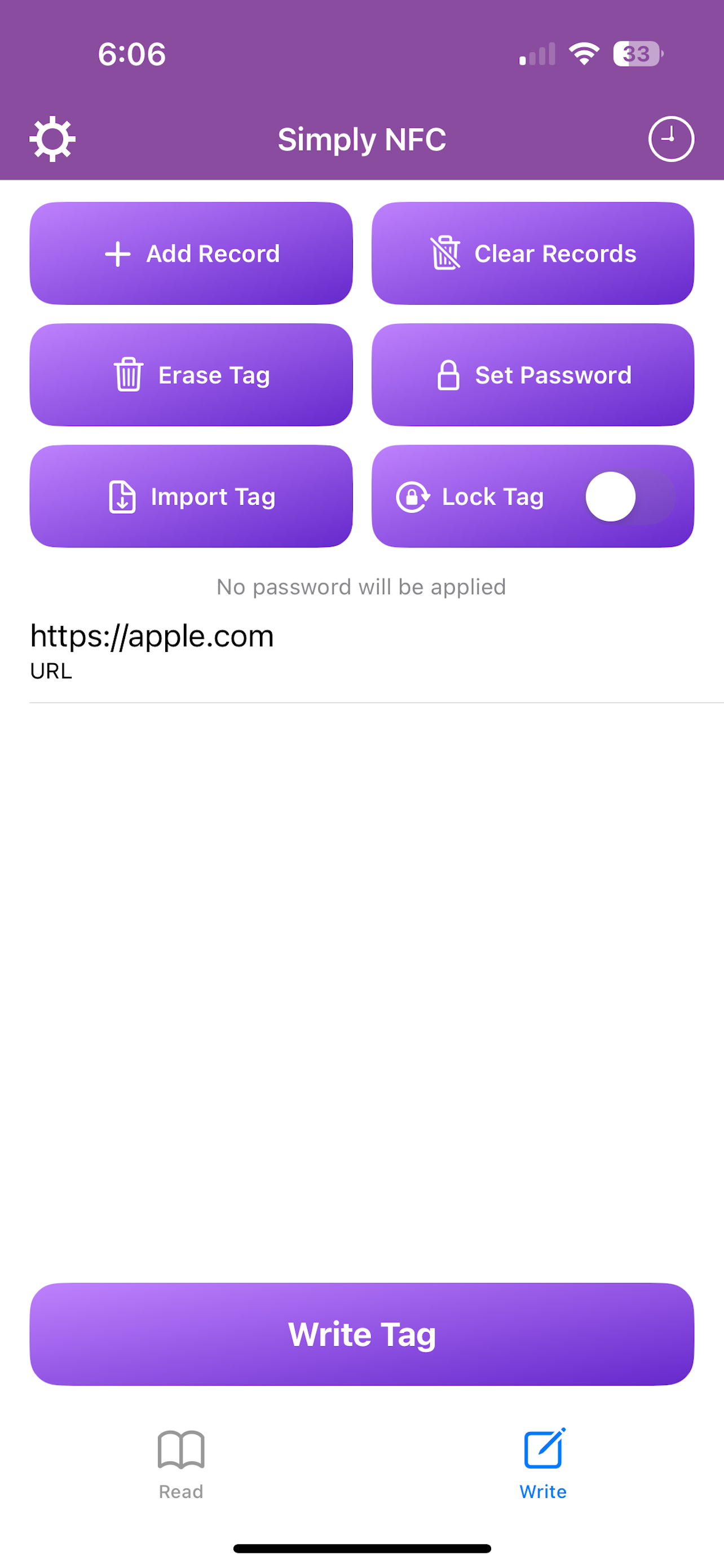 Simply NFC - Tag Writer/Reader