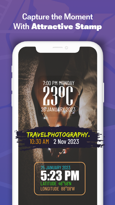Geo Stamp : GPS Mark on photo Screenshot
