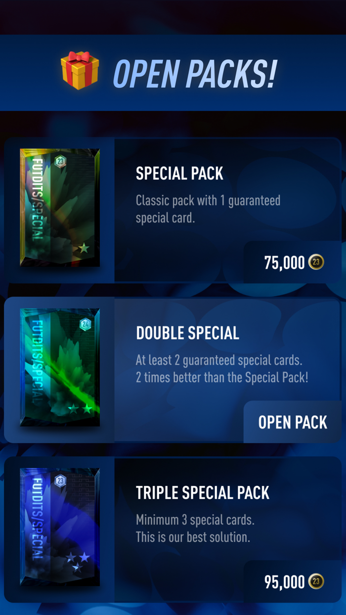 FUTDITS 25 Draft and Pack Opener