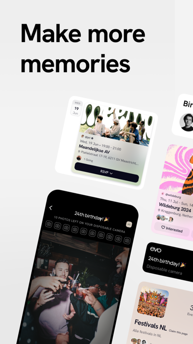 evo - events & shared calendar Screenshot