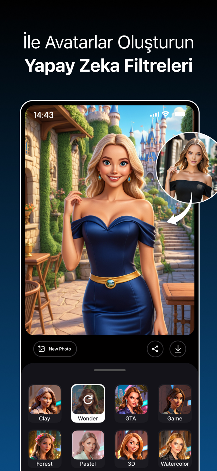 Tasavvur Yapay Zeka Fotoğrafı