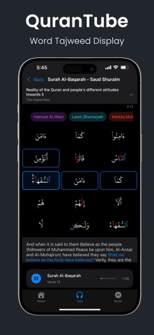 QuranTube iPhone screenshot