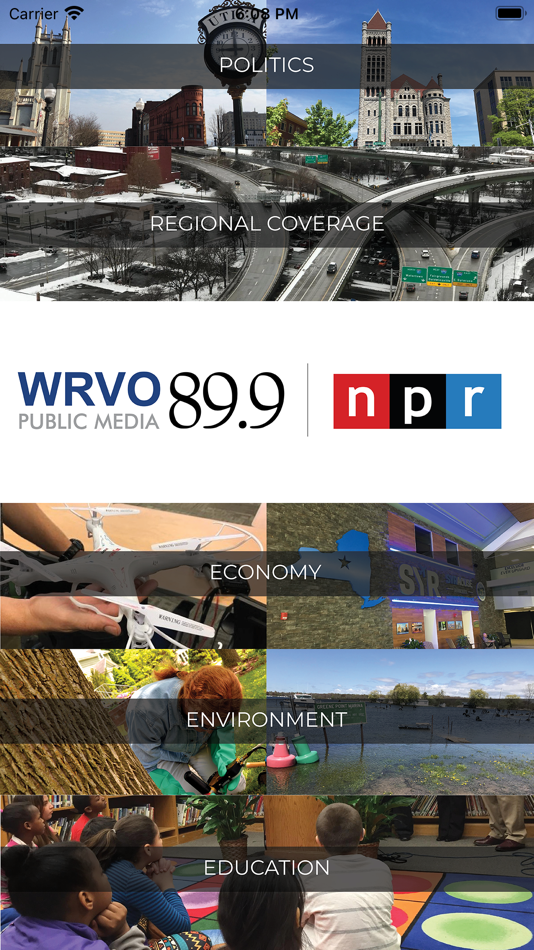 #1. WRVO Public Radio App (iOS) 由: WRVO Public Media