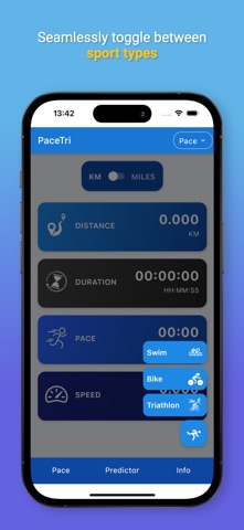 PaceTri: Run, Swim, Cycle Calc screenshot