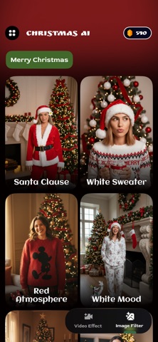Christmas Image: Xmas Video AI iPhone screenshot