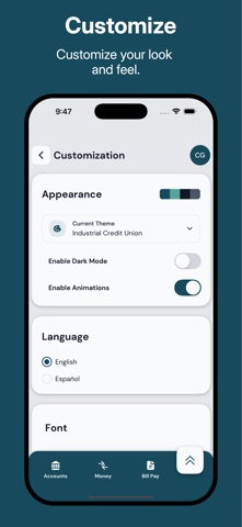 App screenshot