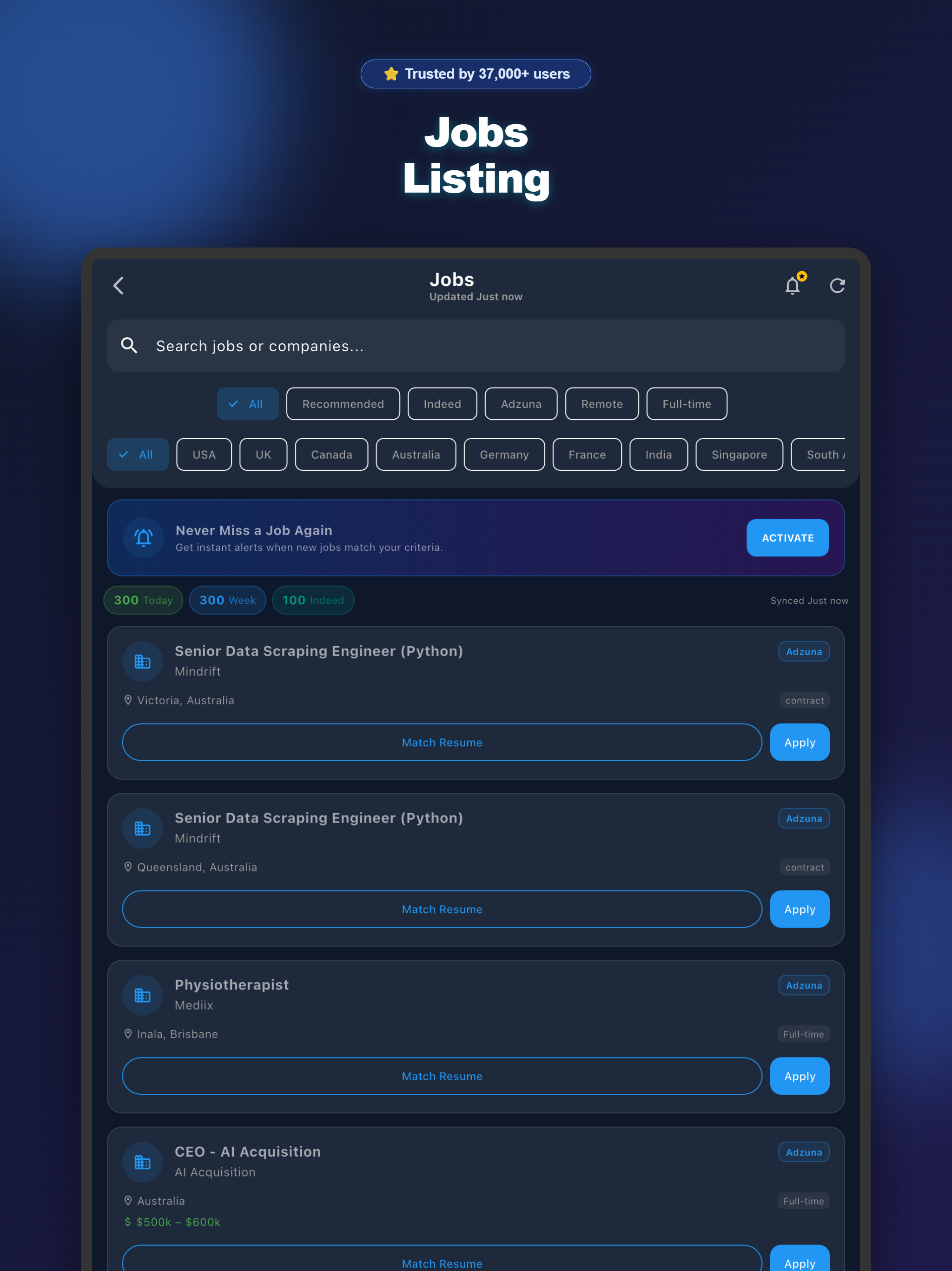 ATS Checker & AI Jobs Matching