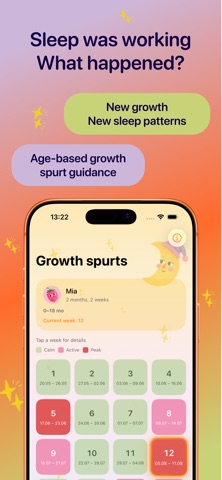 Baby Sleep Tracker Little Nap iPhone screenshot