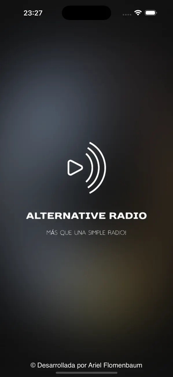 Screenshot #1 pour Alternative Radio