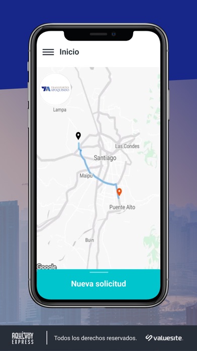 Transportes Apoquindo Pasajero Screenshot