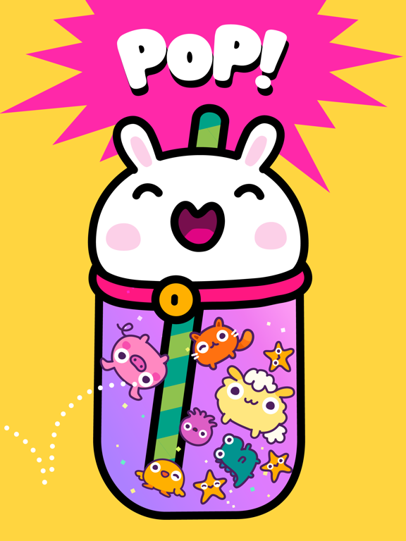 Bubble Tea Pop! - Kawaii Merge iPad screenshot 4 - Entertainment app