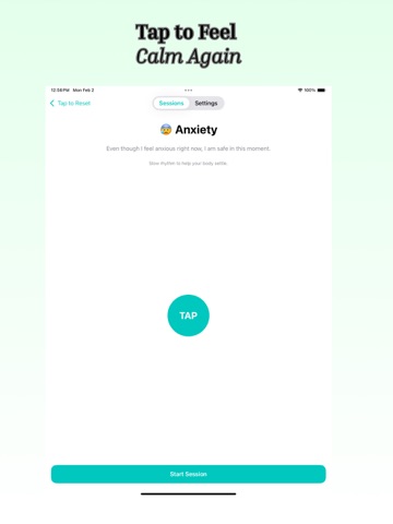 Tap Happy: Tapping Therapy EFT iPad screenshot