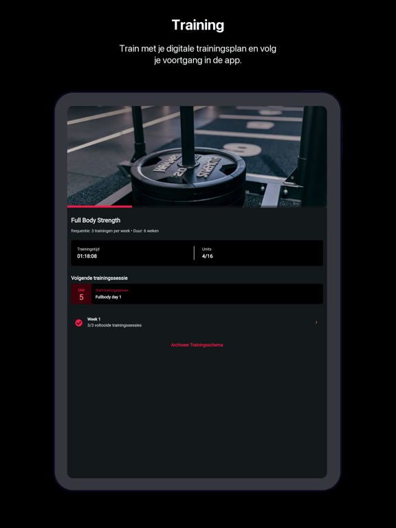 TrainMore - Connect to gym iPad screenshot 1