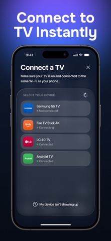 Universal TV Remote Control ! iPhone screenshot 4