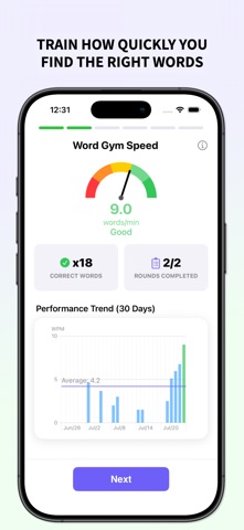 Flowency: Verbal Fluency Coach screenshot