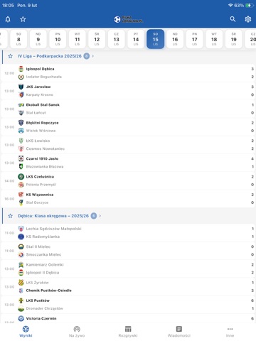 Piłka Lokalna iPad screenshot 5