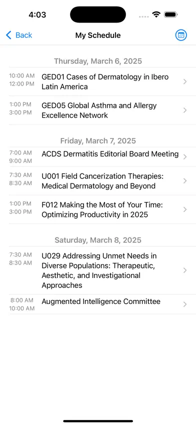 AAD 2026 Annual Meeting screenshot 4