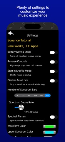 Sonance - Visual Music Player screenshot