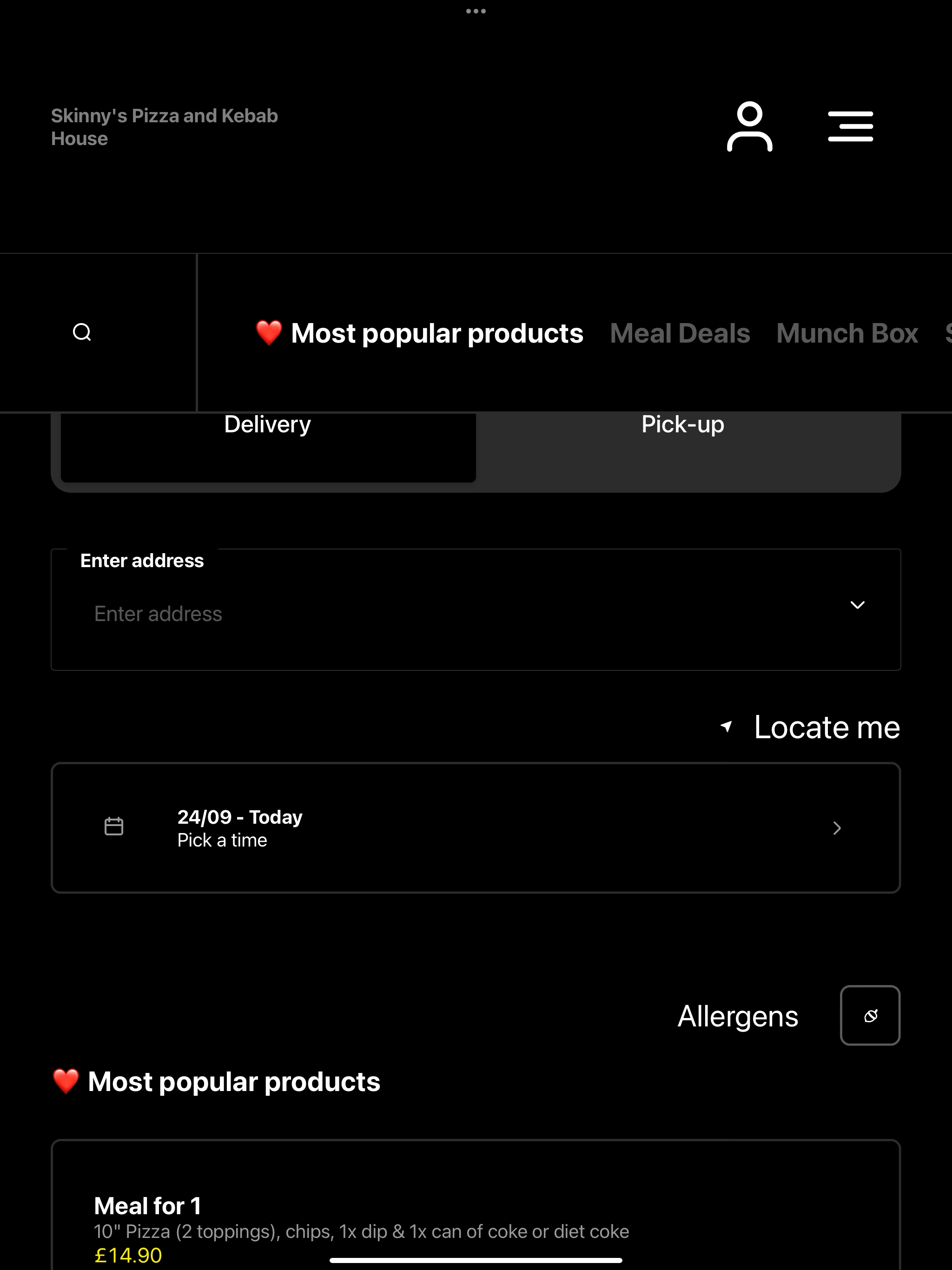 Skinny's Pizza and Kebab House screenshot 7