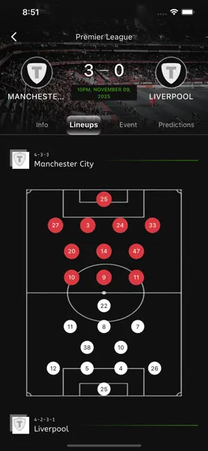 DRM Sport - Live Scores iPhone screenshot 4