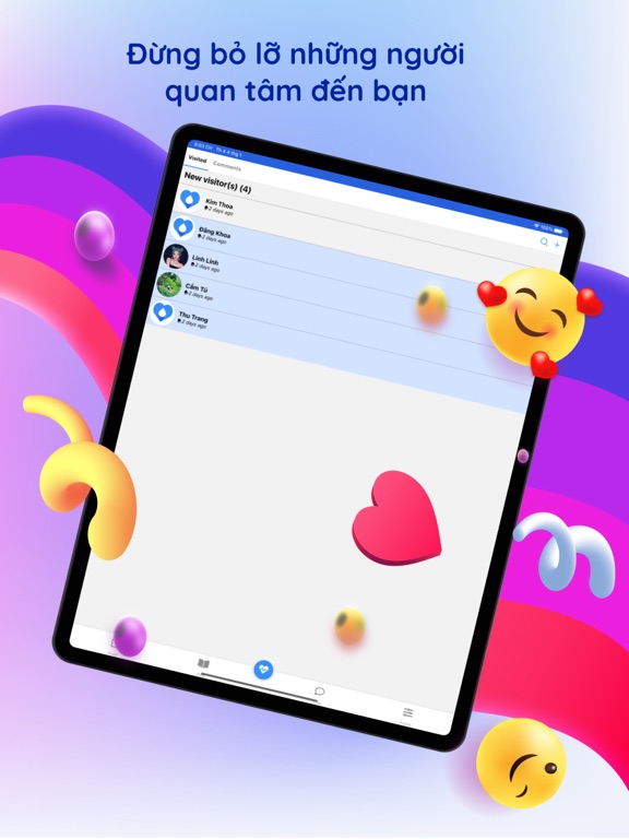 H2O - Chat, Make Friends iPad screenshot 3 - Social Networking app