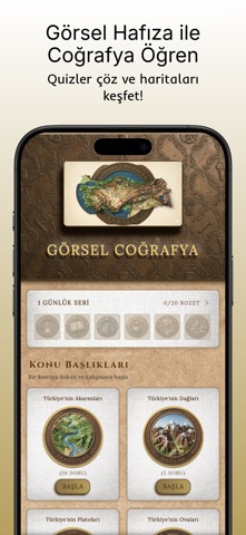 Görsel Coğrafya iPhone screenshot
