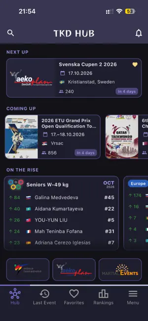 TKD Hub screenshot 2