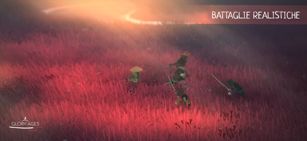 Glory Ages - Samurais iOS Mod IPA screenshot 1 - iOS game interface