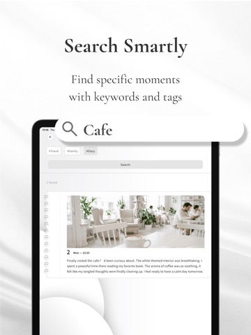 Minimal Diary - Simple Journal iPad screenshot