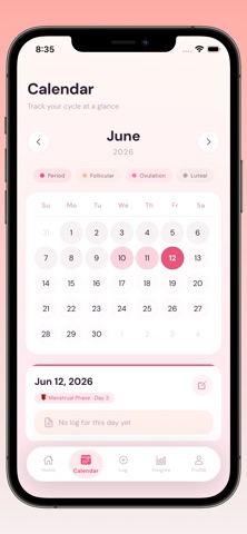 Period Tracker + Ovulation Screenshot 3 of 10