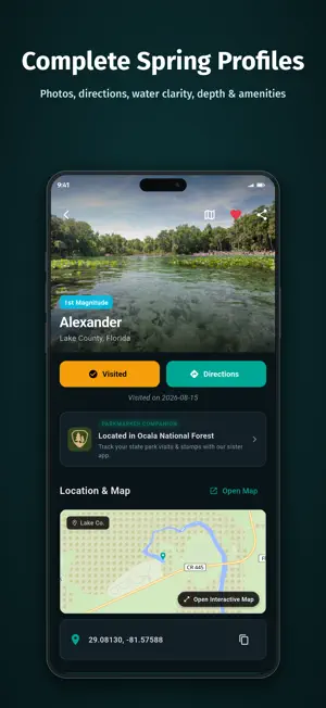 Springly: Florida Springs Map screenshot 2