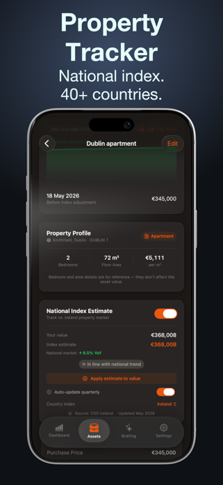 WealthMap - Net Worth Tracker Screenshot 4 of 7