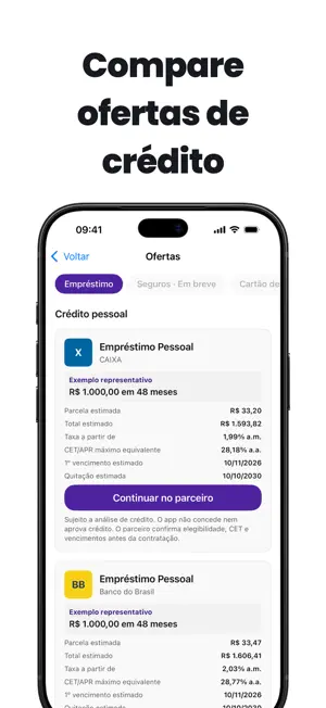 Empréstimo pessoal para CLT screenshot 1