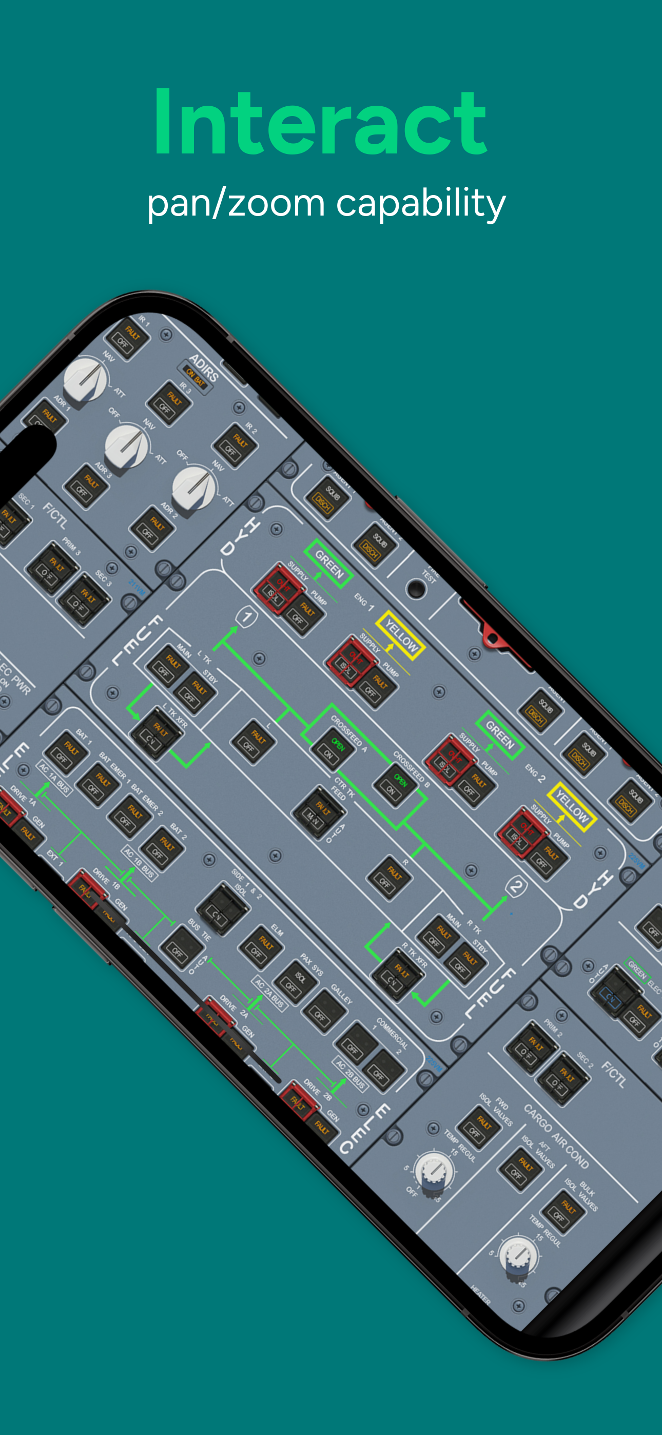 Acron A350 Cockpit Fam.