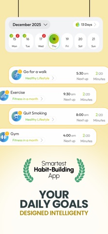Habit Tracker - AI Planner Screenshot 1 of 8