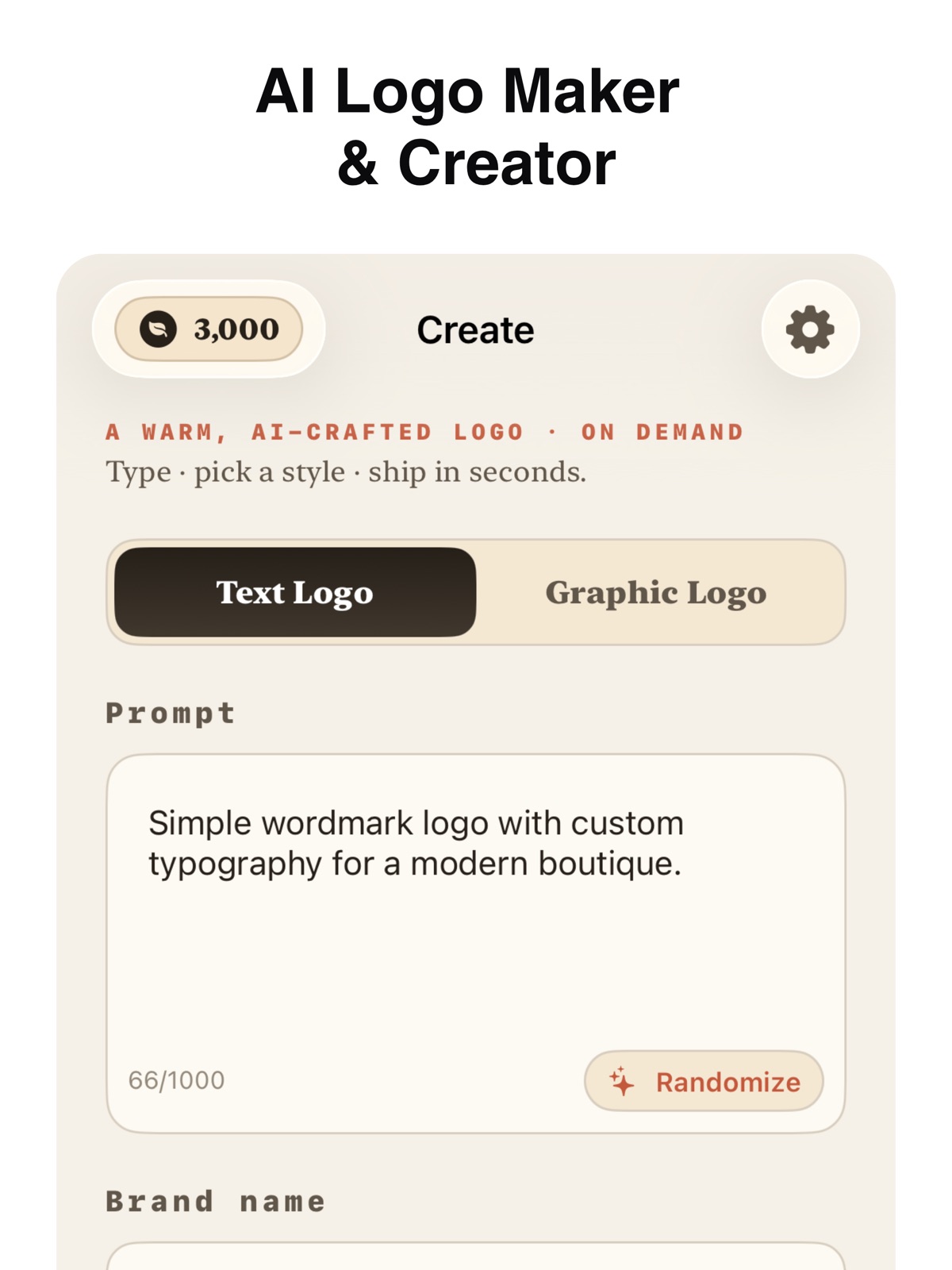 Logolassi: AI Logo Maker ipad screenshot 1