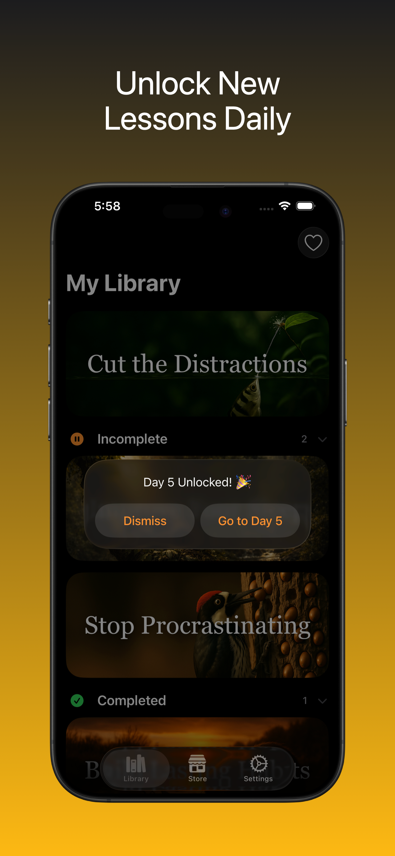 Sparked: Daily Habit Coach screenshot 5