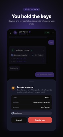 369 Wallet: AI Crypto Wallet Screenshot 4 of 8