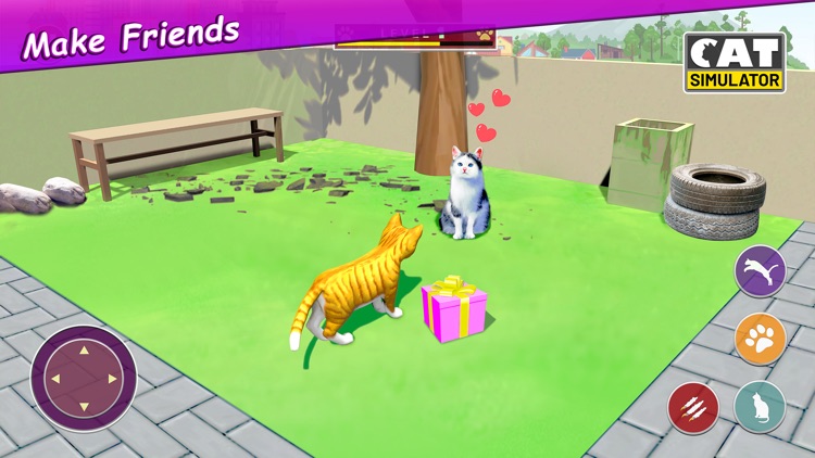 My virtual pet Cat Games screenshot-4