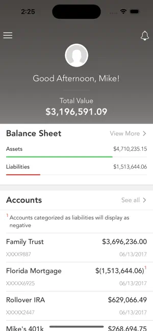 BRIDGES TRUST ONLINE screenshot 2